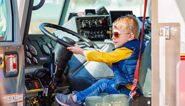 Explore trucks, heavy construction and other vehicles and learn about Kennesaw’s summer camps at the Touch-A-Truck Expo on Saturday, March 7. (Courtesy of city of Kennesaw)
