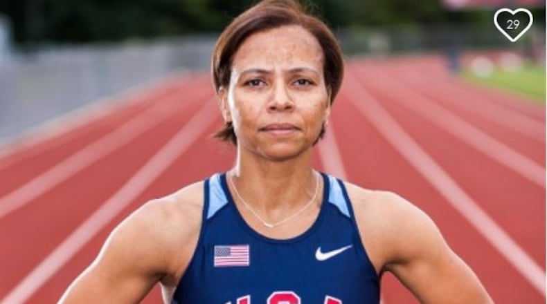 Emma McGowan won two gold medals at the World Masters Track and Field Championship .