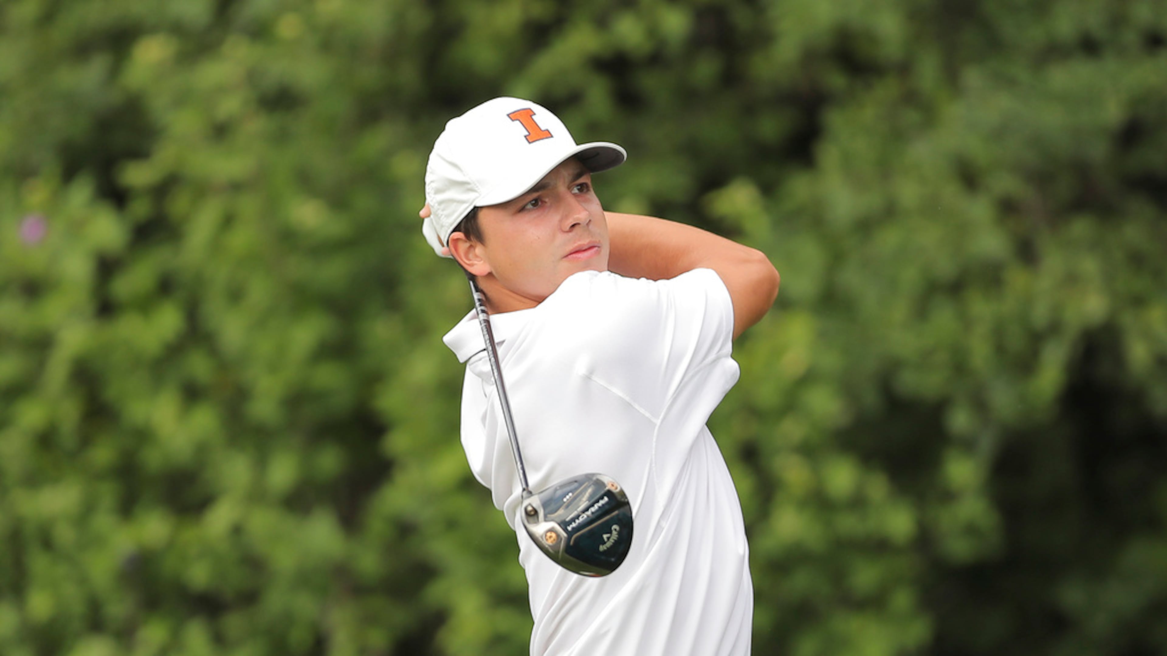 Dacula's Jackson Buchanan recently finished his senior season at the University of Illinois. (Melissa Tamez/AP)