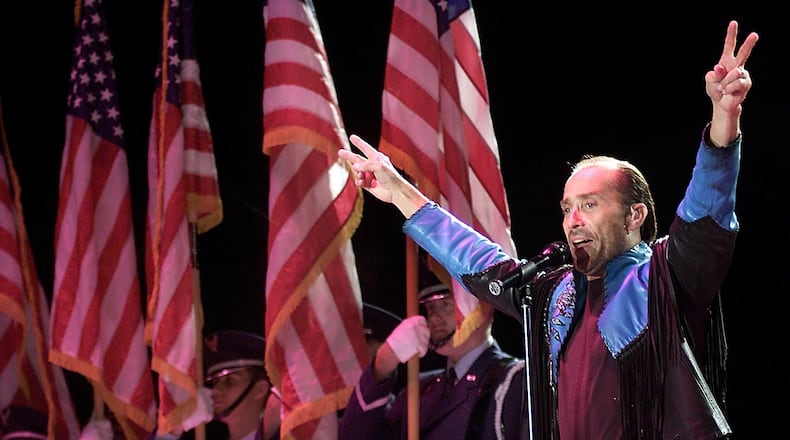 Lee Greenwood. AP file photo/The Macon Telegraph, Danny Gilleland