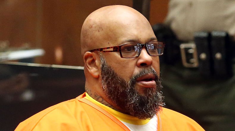LOS ANGELES, CA - JANUARY 21: Marion "Suge" Knight appears in Los Angeles court for a pretrial hearing at the Clara Shortridge Foltz Criminal Justice Center on January 21, 2016 in Los Angeles, California. (Photo by Frederick M. Brown/Getty Images)
