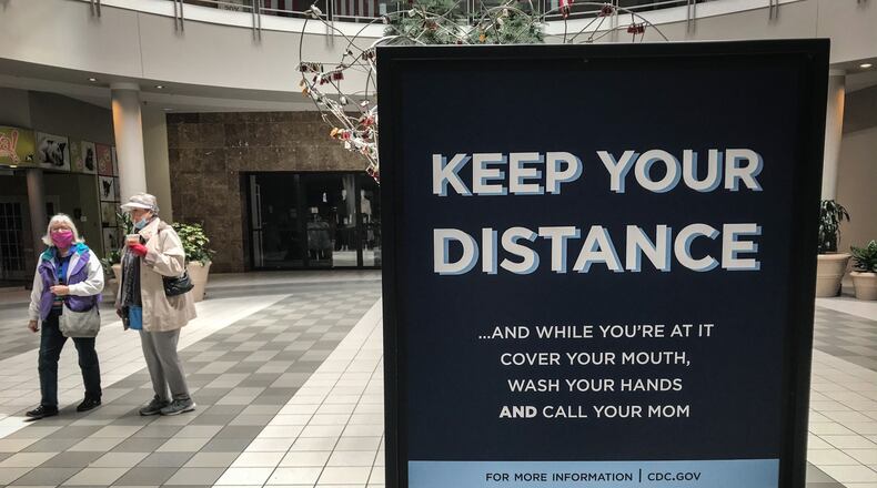 Continued worries about the coronavirus make consumers wary, which puts a crimp in many businesses, from retail to restaurants, threatening to undermine an economic rebound. (AJC file photo)