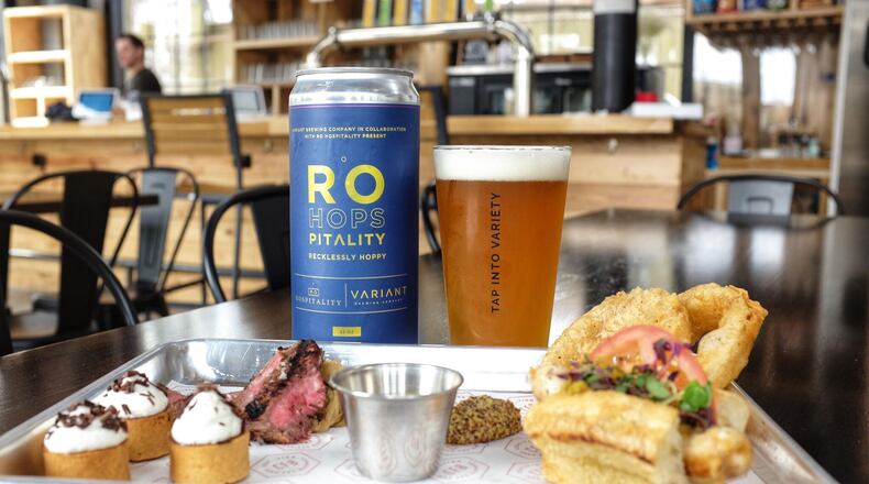Variant CFAB Sample Tray and RO HOPSpitality. Credit: RO Hospitality