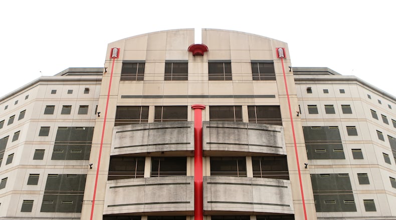 The city's detention center on Peachtree Street was built in 1995. Christina Matacotta/christina.matacotta@ajc.com
