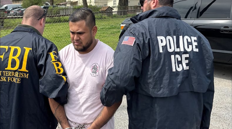 ICE officers arrested a Mexican national during a worksite enforcement operation. According to the agency, the Mexican national had previously been reported already, and has a criminal history that includes a conviction for multiple counts of sexual assault of a child.