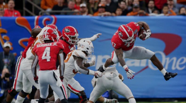 Georgia and Texas sit atop the AJC Power Poll entering the fourth week of the season. They last met in the Sugar Bowl after the 2018 season, with the Longhorns winning.