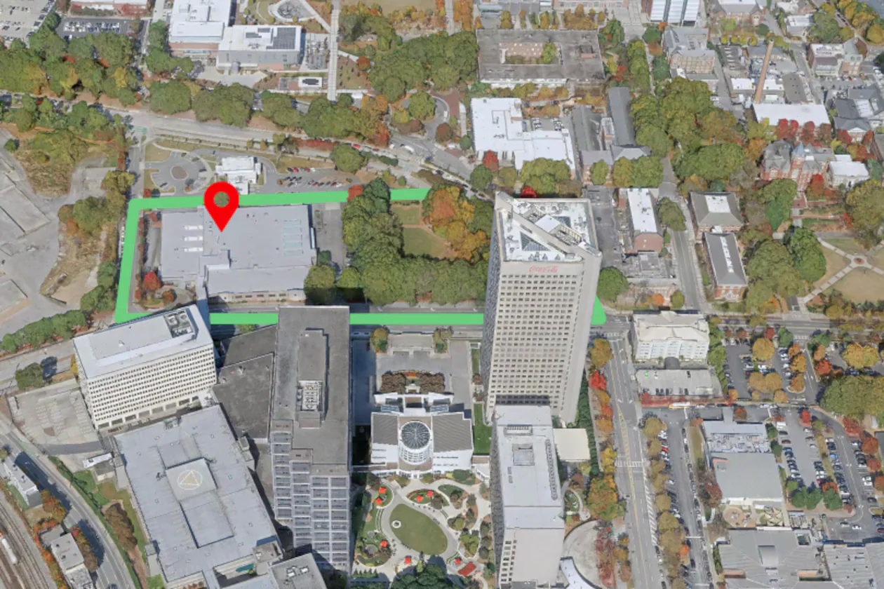 Georgia Tech said it is finalizing a deal to buy about 5 acres along North Avenue from its longtime neighbor, Coca-Cola. (Courtesy of Georgia Tech)