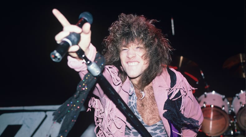 Jon Bon Jovi circa 1985. Photo: Gary Gershoff  / MediaPunch/IPX/via AP