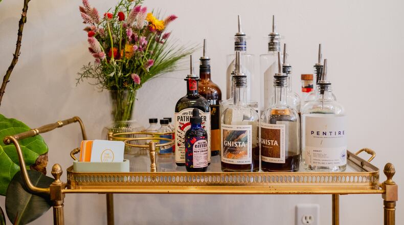 Non-alcoholic bottle shop the Zero Co. will host a paint and sip event this month. / Courtesy of the Zero Co.