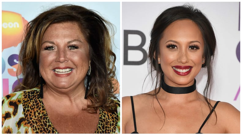 Reports say "Dance Moms" Abby Lee Miller (left) has been replaced by "Dancing with the Stars" pro Cheryl Burke. (Photos by Alberto E. Rodriguez/Getty Images)