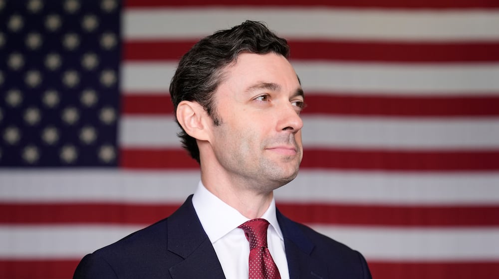 U.S. Sen. Jon Ossoff, D-Ga., was recently the target of a Republican AI-generated campaign ad that put fake words in his mouth. (Brynn Anderson/AP)