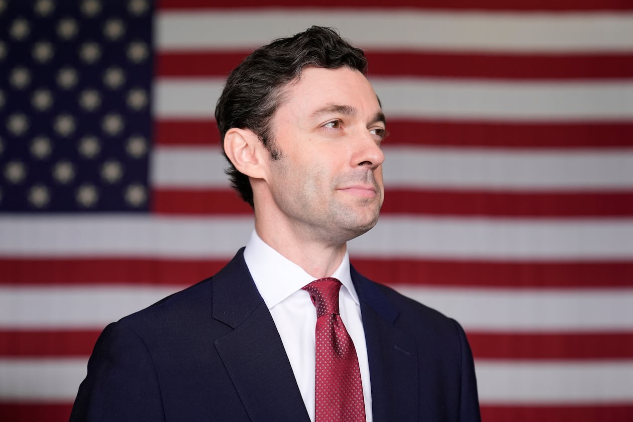 U.S. Sen. Jon Ossoff, D-Ga., was recently the target of a Republican AI-generated campaign ad that put fake words in his mouth. (Brynn Anderson/AP)
