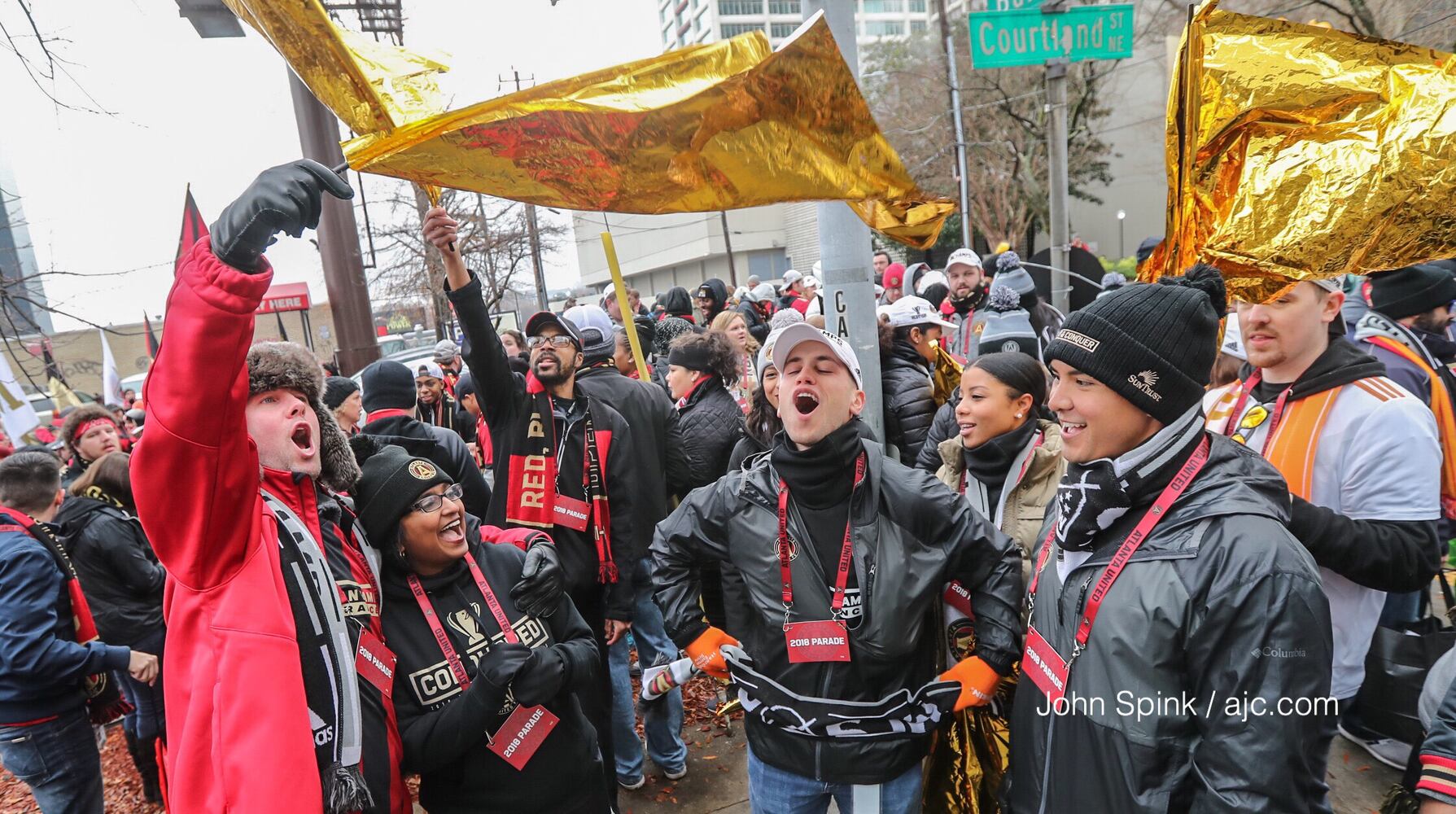 Atlanta United parade