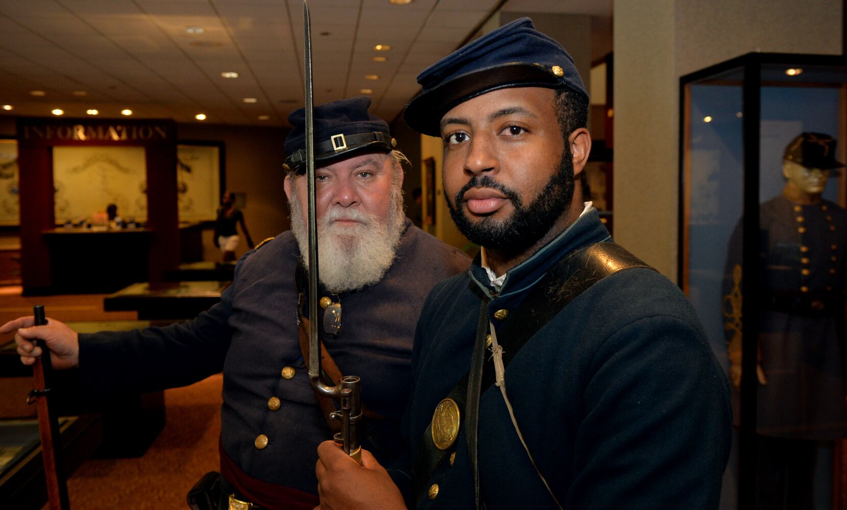 Black re-enactors in Georgia honor African-Americans who fought in the Civil War
