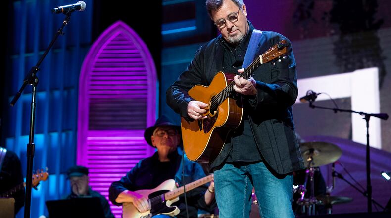 Vince Gill performs during Country Music: Live at the Ryman on March 27, 2019, in Nashville, TN. (Erika Goldring Photo)