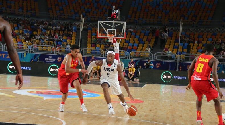 Georgia Tech guard Josh Okogie will try to help the U.S. U19 national team earn a spot in the FIBA U19 World Cup semifinals Friday against Germany. (USA Basketball)