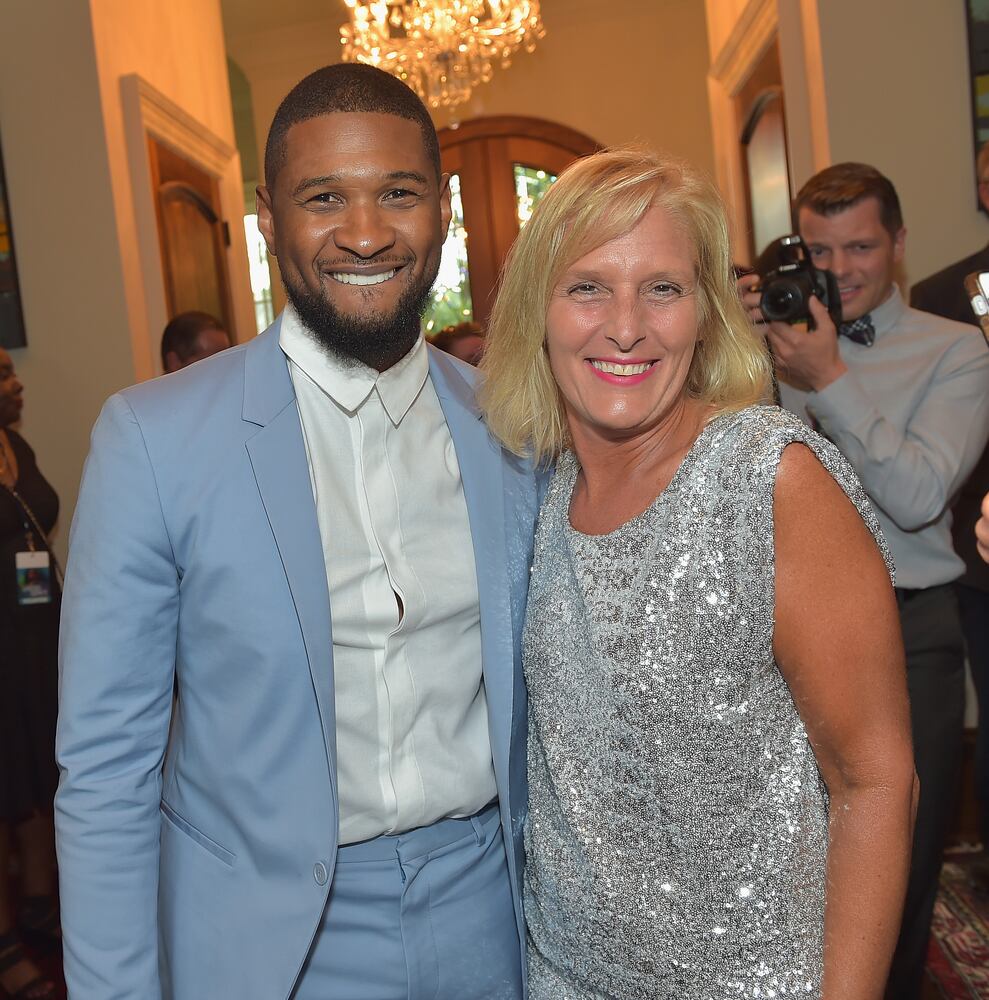 Usher's New Look Foundation reception