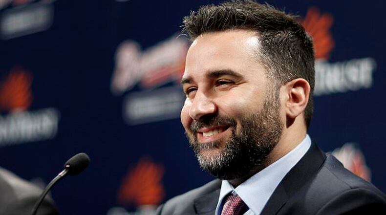 Braves general manager Alex Anthopoulos