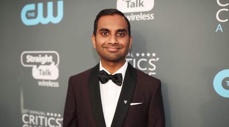 SANTA MONICA, CA - JANUARY 11:  Actor Aziz Ansari attends The 23rd Annual Critics' Choice Awards at Barker Hangar on January 11, 2018 in Santa Monica, California.  (Photo by Christopher Polk/Getty Images for The Critics' Choice Awards  )