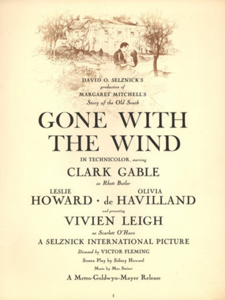 Gone With The Wind 1939 Atlanta Premiere