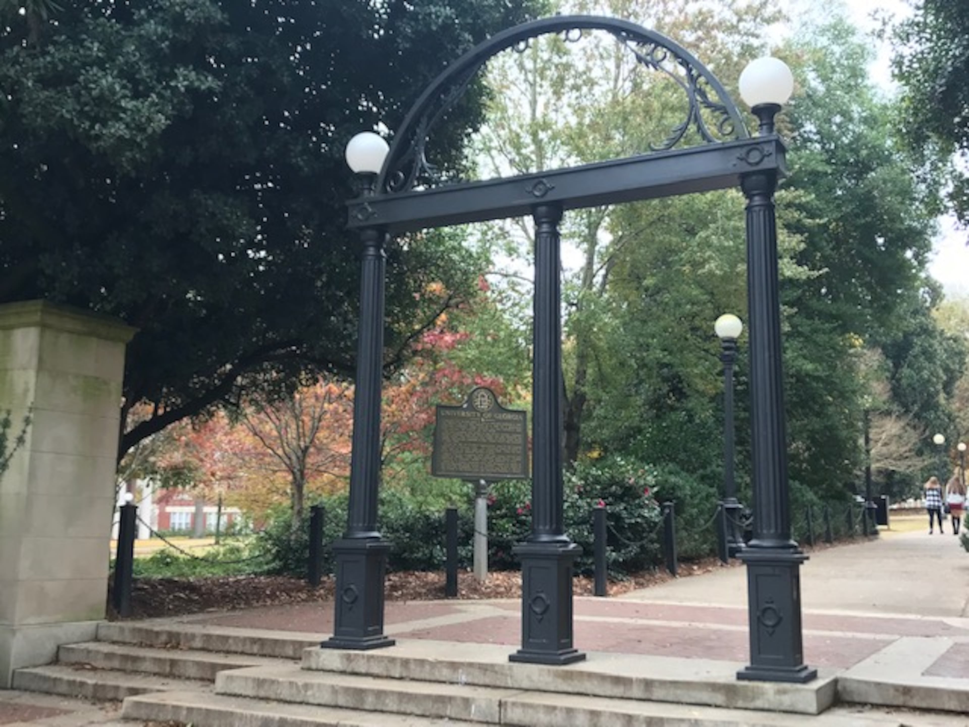 The best-known landmark of Athens and its university is the Arch, right at the heart of campus and downtown Athens. PHOTO CREDIT: Fleming Smith