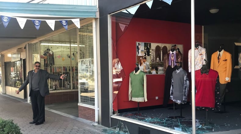 An explosion at South Georgia Pecan knocked the glass out of businesses Wednesday in downtown Valdosta.