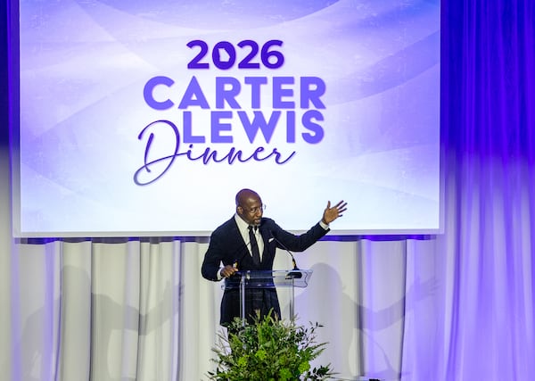 “We must restore the Voting Rights Act and ban gerrymandering,” U.S. Sen. Raphael Warnock said of Wednesday's Supreme Court decision. “Our democracy is on the line.” (Jenni Girtman for the AJC)