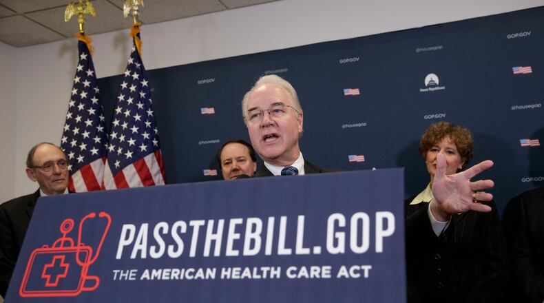 As President Donald Trump’s health and human services secretary, Tom Price has frequently made the White House sales pitch for the GOP health care plan, both through visits to wary lawmakers and near nightly appearances on cable news shows. (AP Photo/J. Scott Applewhite)