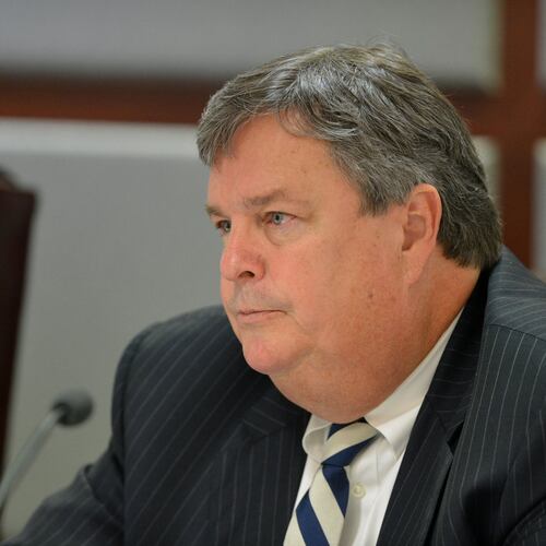 Stan Wise, the former chairman of the Georgia Public Service Commission, is shown in this file photo. Gov. Brian Kemp appointed Wise to return to the dais to replace Republican Tricia Pridemore, who stepped down from her PSC post early. (AJC File)