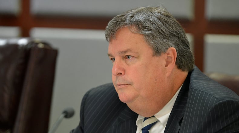 Stan Wise, the former chairman of the Georgia Public Service Commission, is shown in this file photo. Gov. Brian Kemp appointed Wise to return to the dais to replace Republican Tricia Pridemore, who stepped down from her PSC post early. (AJC File)