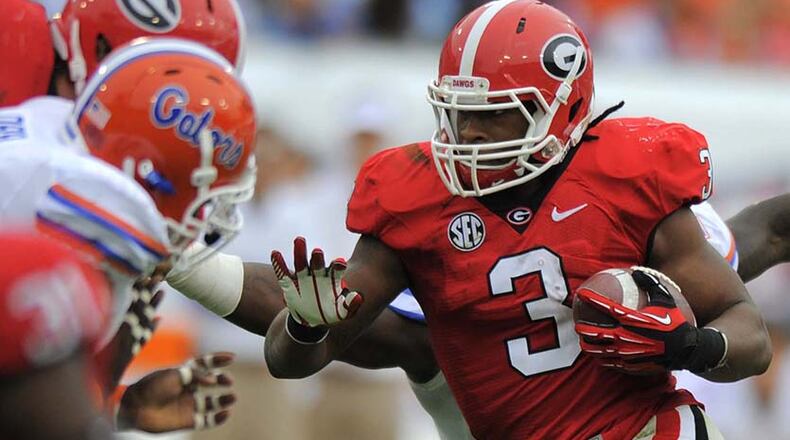 Georgia running back Todd Gurley will not play against Florida and is not eligible to return to play until Nov. 15.
