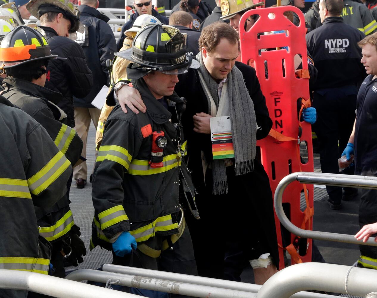 Photos from the scene