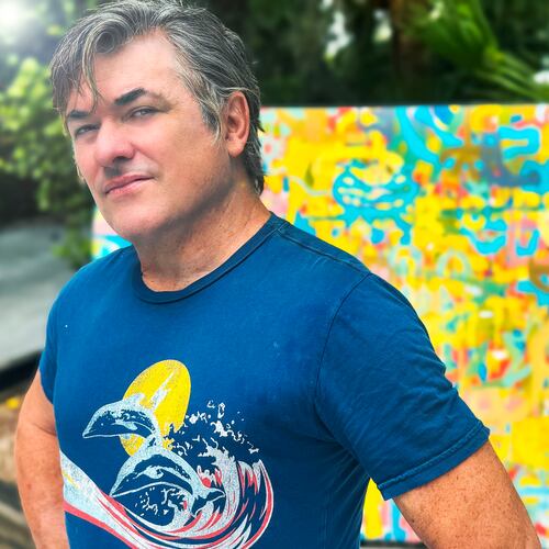 Beloved Atlanta artist R. Land has had a three decades-long career in the city creating artwork.
(Courtesy/Allyson Reeves)