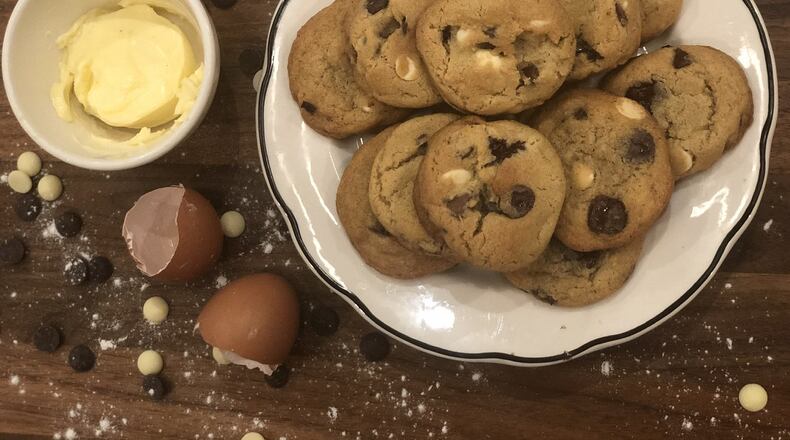 Chocolate chip cookies from Ree Ree Dee’s Frozen Cookie Dough. Courtesy of Erica Davis