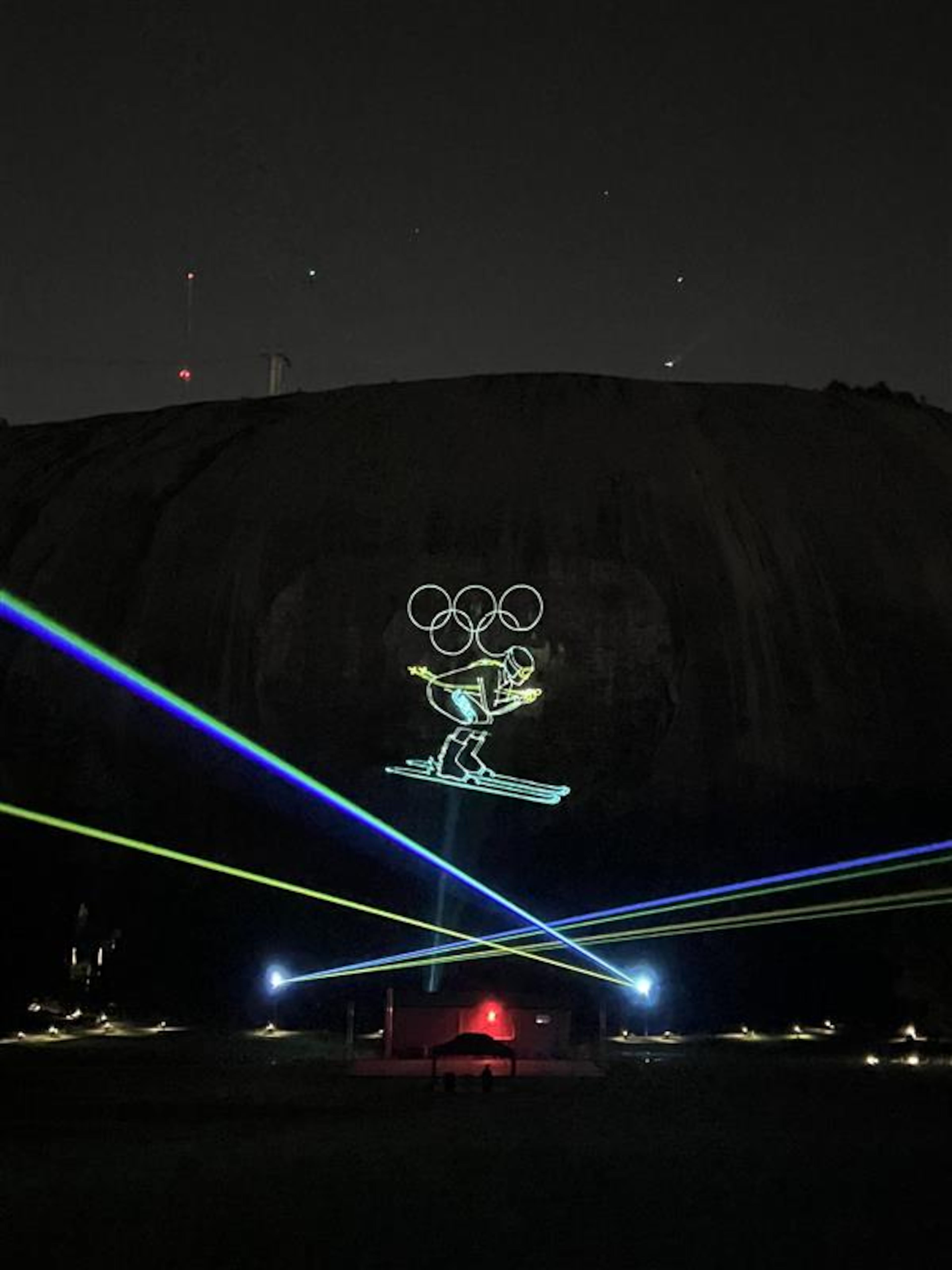 Go back in time as Stone Mountain Park revives on its Classic Lasershow for Labor Day weekend. (Courtesy of Stone Mountain Park)