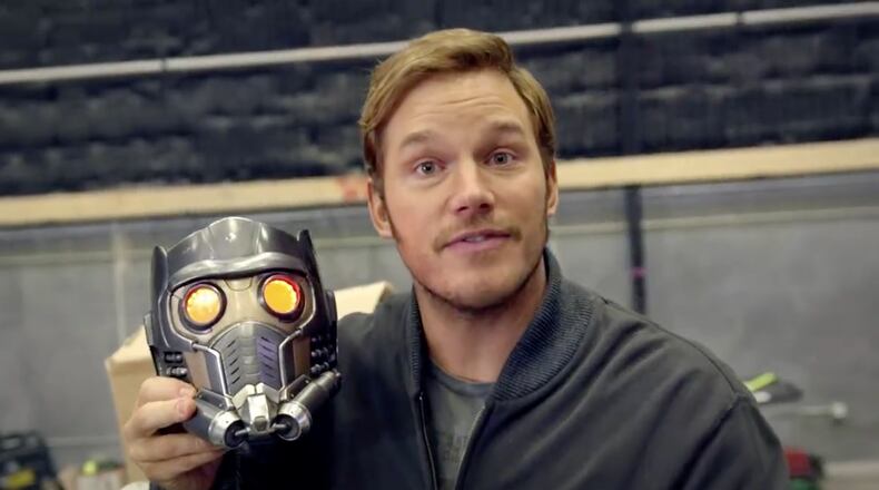 Chris Pratt posted many images from the Atlanta "Guardians of the Galaxy 2" set, including this one.