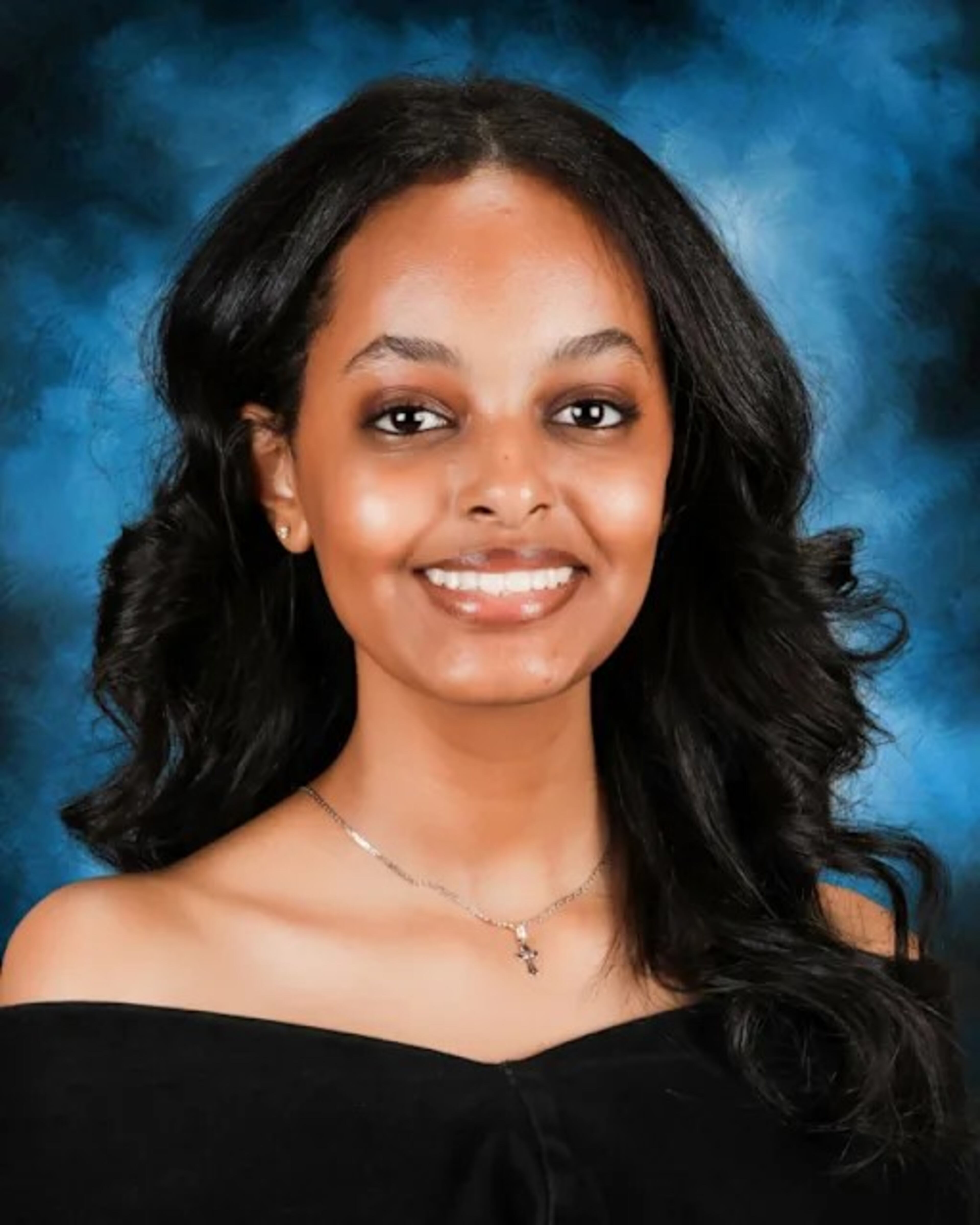 Hanna Elias is the 2025 valedictorian of Shiloh High School in Gwinnett County. Elias plans to study industrial engineering at Georgia Tech. "To me, the definition of the Class of 2025 is found within our collective dedication and ambition. The Class of 2025 follows its dreams with complete devotion as many peers have started businesses and are pursuing their aspirations despite their young age." (Handout)