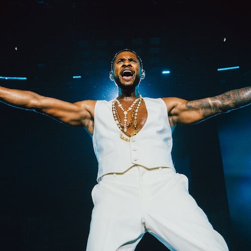An Usher Raymond concert film will stream exclusively on BET+ beginning May 8. (Courtesy of BET+)