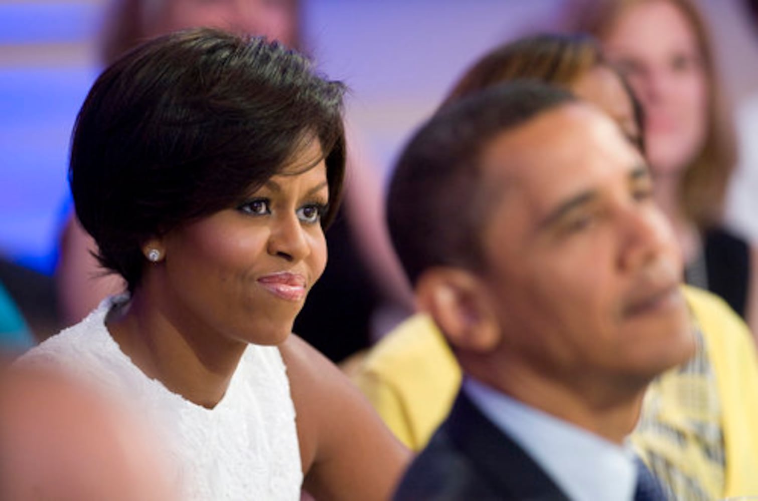 Michelle Obama's hair through the years