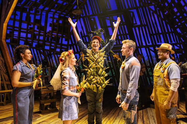 "Shucked" by Robert Horn will play at the Fox Theatre in Atlanta, May 20-25. (Matthew Murphy)