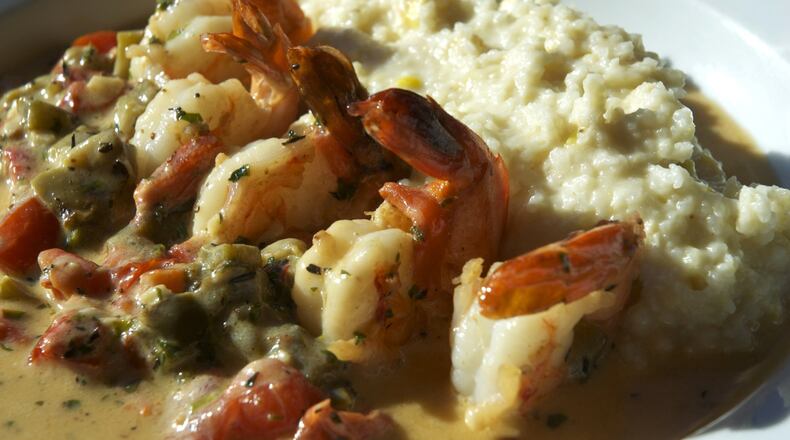 White Cheddar Corn Grits