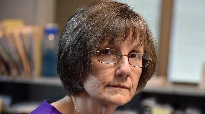 The city of Marietta has denied Janet Cosper access to her deceased husband's pension. Would reversing that decision violate the state constitution?