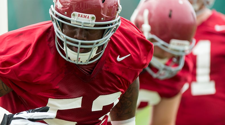 Defensive lineman Jonathan Tayor was dismissed from the Crimson Tide football team following his arrest in Tuscaloosa, Ala.