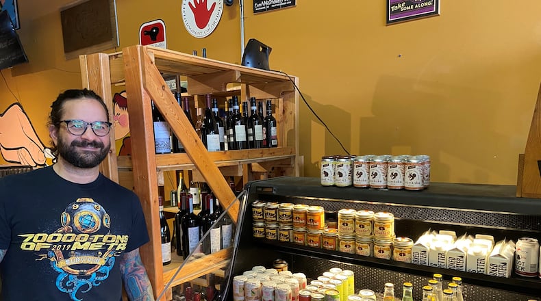 In Decatur, owner Eddie Holley has adjusted Ale Yeah's offerings over the years as the beer business has changed. (Bob Townsend for The Atlanta Journal-Constitution)