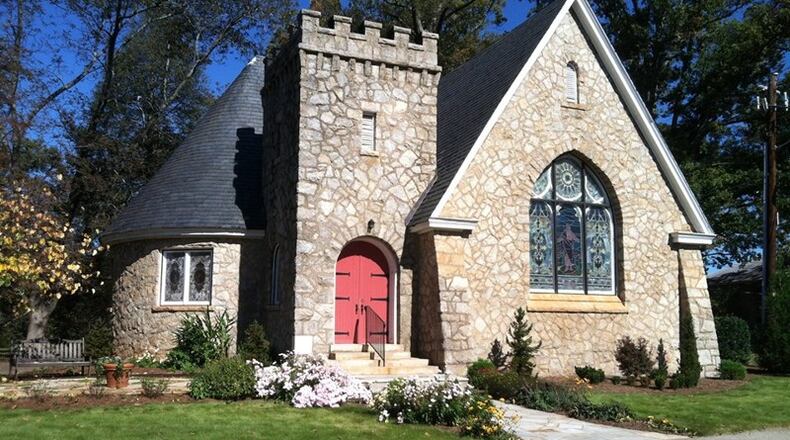 The Moore Chapel, built in 1906, at Decatur’s Legacy Park. Bill Banks file photo for the AJC