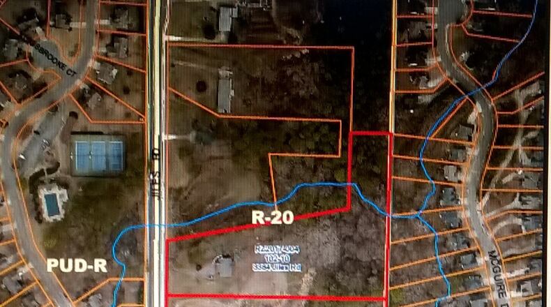 A 23-unit single-family development received approval recently by the Kennesaw City Council. Courtesy of Kennesaw