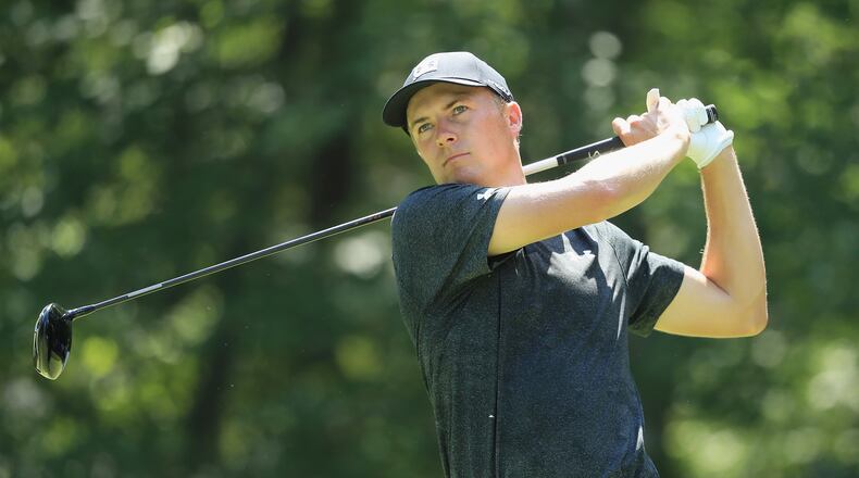 Jordan Spieth's gaze remains fixed on a sixth trip to the Tour Championship at East Lake. (Andrew Redington/Getty Images)