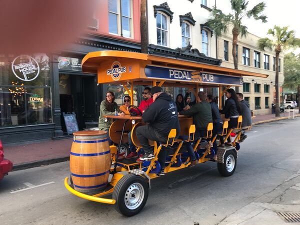 Richard Criswell of Monroe  shared this picture of bicycle riding in Savannah.