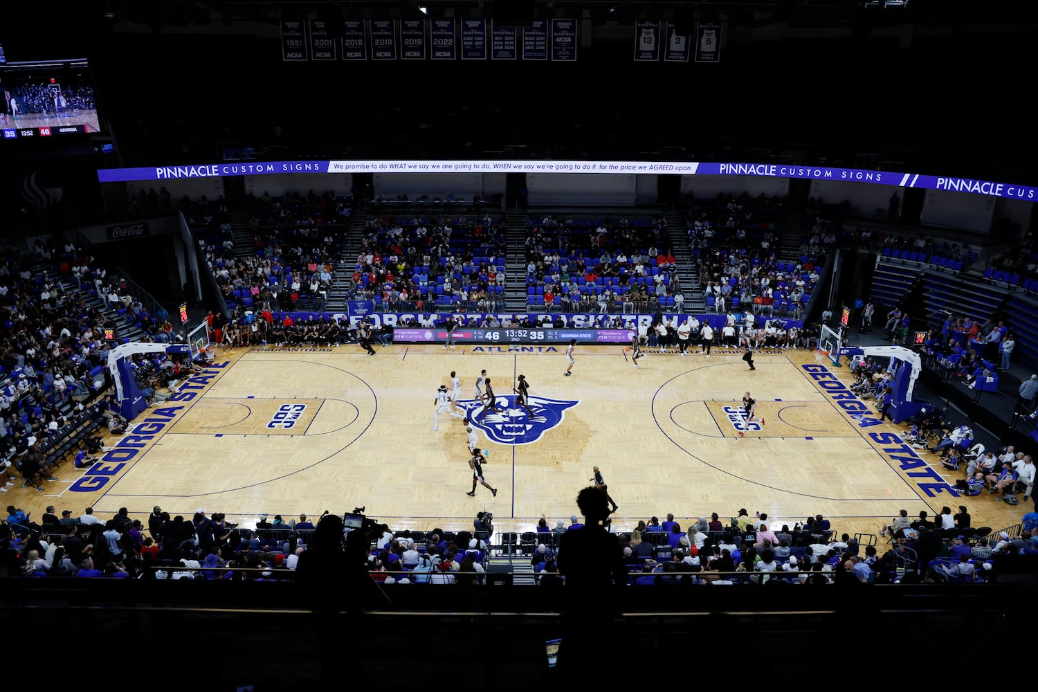 UGA vs GSU basketball 