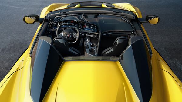 The 2026 Chevrolet Corvette Stingray convertible. (Courtesy of Chevrolet)